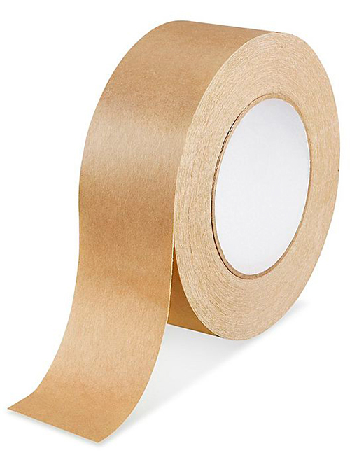 Self Adhesive Picture Frame Backing Tape Rolls Kraft Brown 2'' Wide x 55 Yd